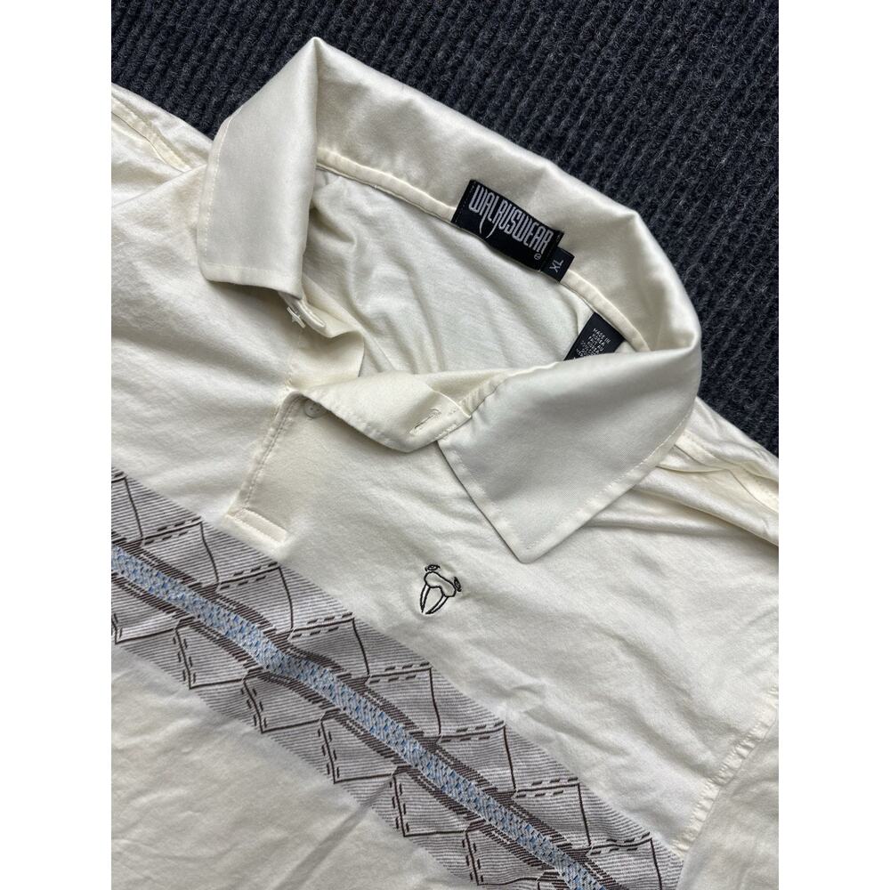 Craig Stadler's WalrusWear - Golf Shirt Polo - XL - Tan